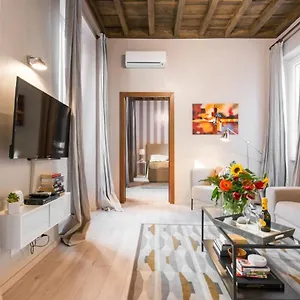 Appartamento Living Rhome-spanishsteps